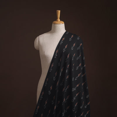 Pochampally Ikat Woven Cotton Fabric 06