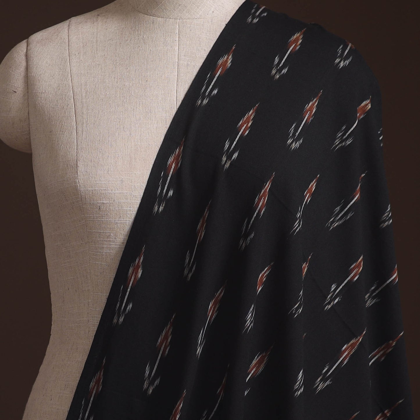 Pochampally Ikat Woven Cotton Fabric 06