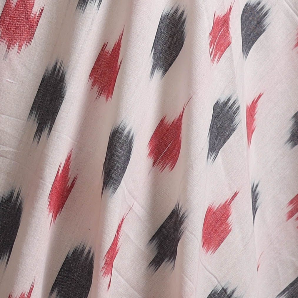 Pochampally Ikat Woven Cotton Fabric 07