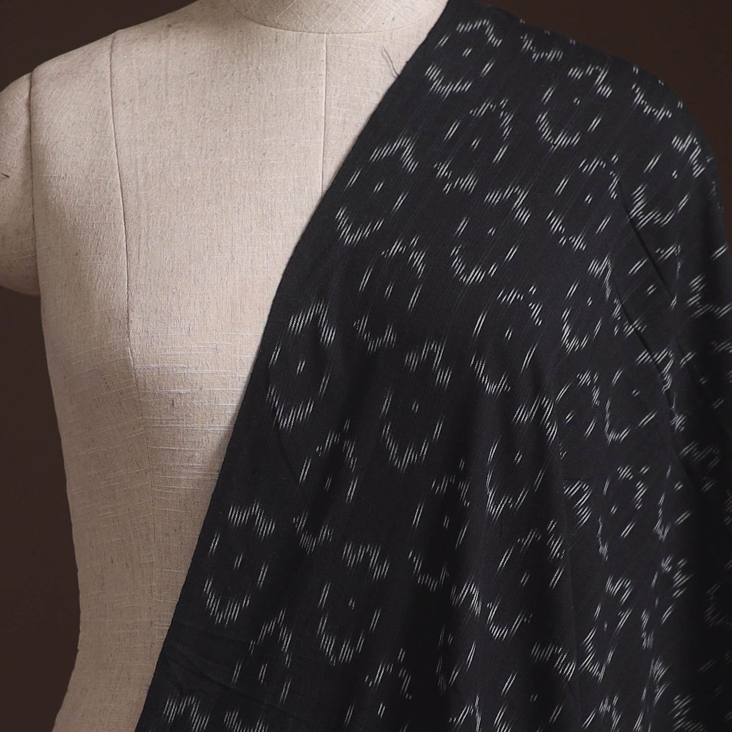 Pochampally Ikat Woven Cotton Fabric 08