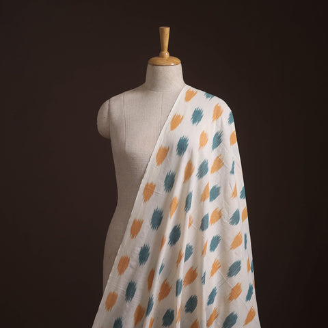 Pochampally Ikat Woven Cotton Fabric 10