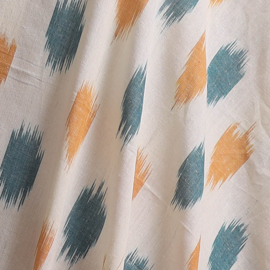 Pochampally Ikat Woven Cotton Fabric 10