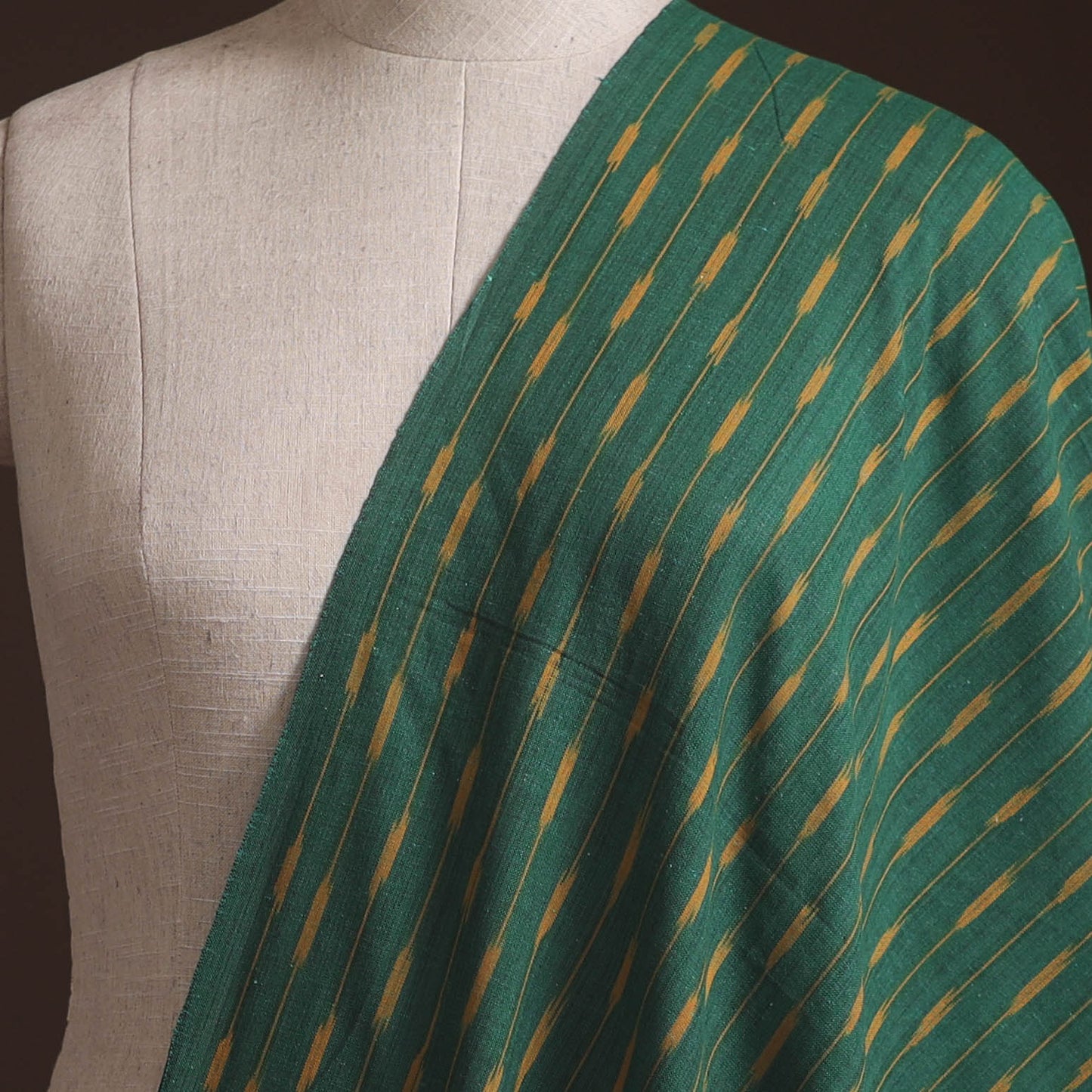 Pochampally Ikat Woven Cotton Fabric 11