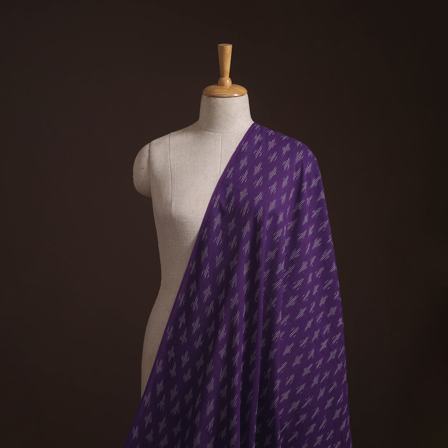 Pochampally Ikat Woven Cotton Fabric 14