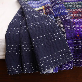 Purple - Khambadiya Tagai Patchwork Quilt / Gudri / Blanket 41