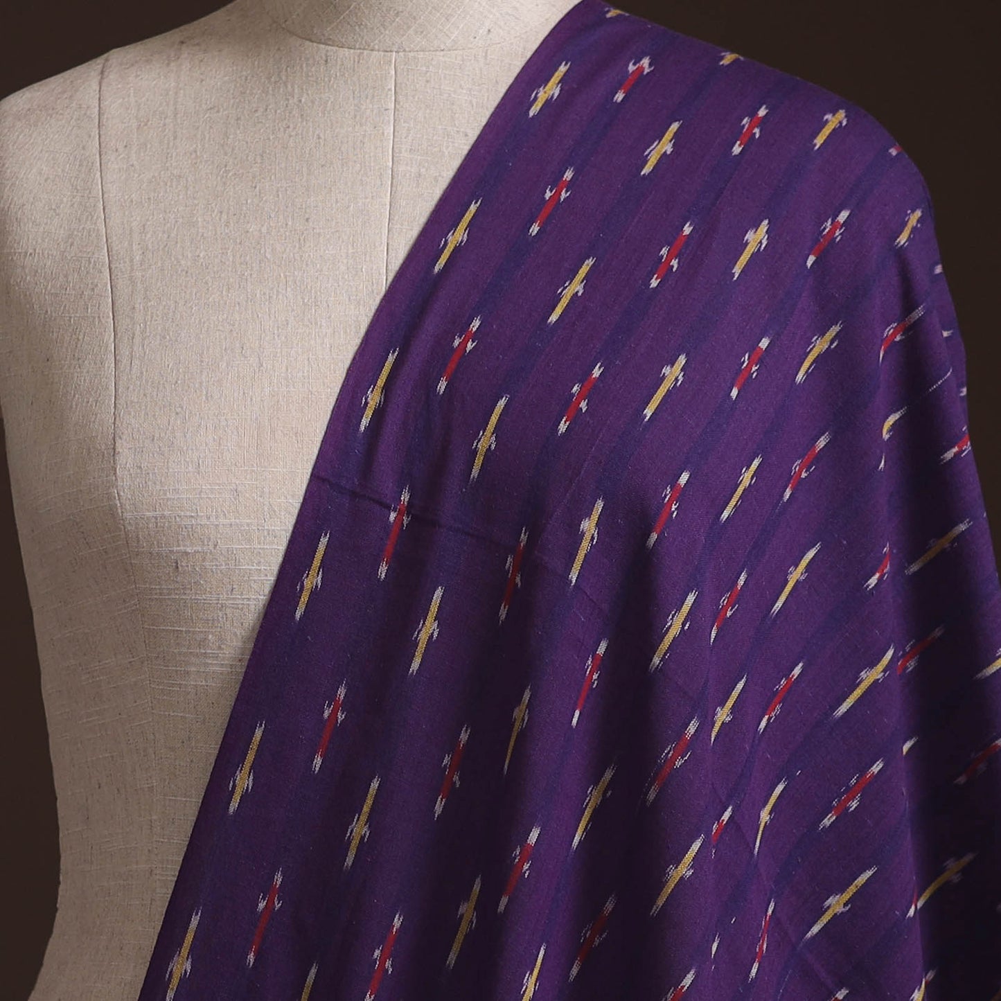 Pochampally Ikat Woven Cotton Fabric 18