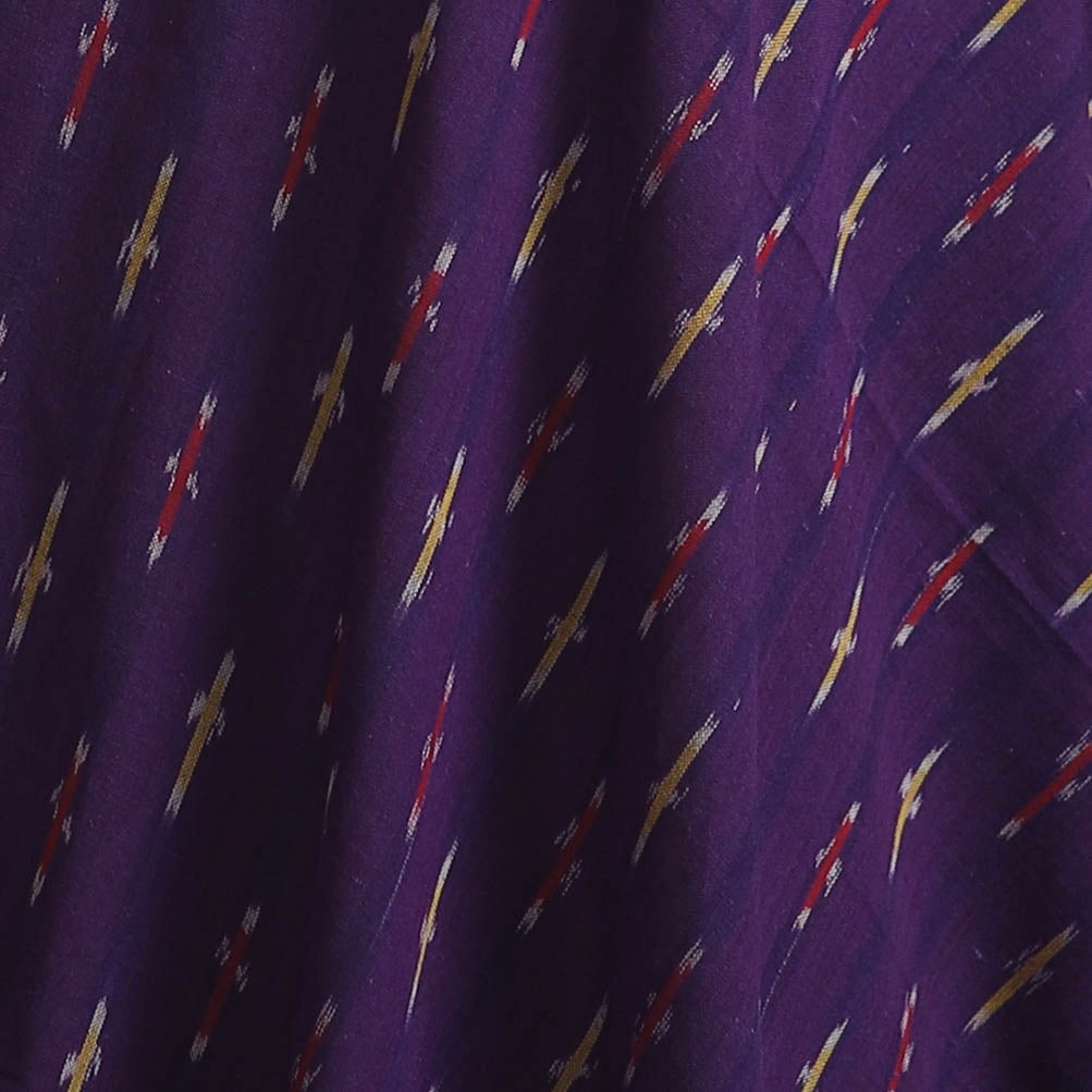 Pochampally Ikat Woven Cotton Fabric 18