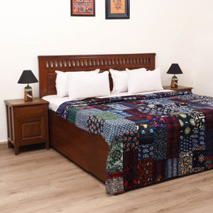 Khambadiya Tagai Patchwork Quilt / Gudri / Blanket 44