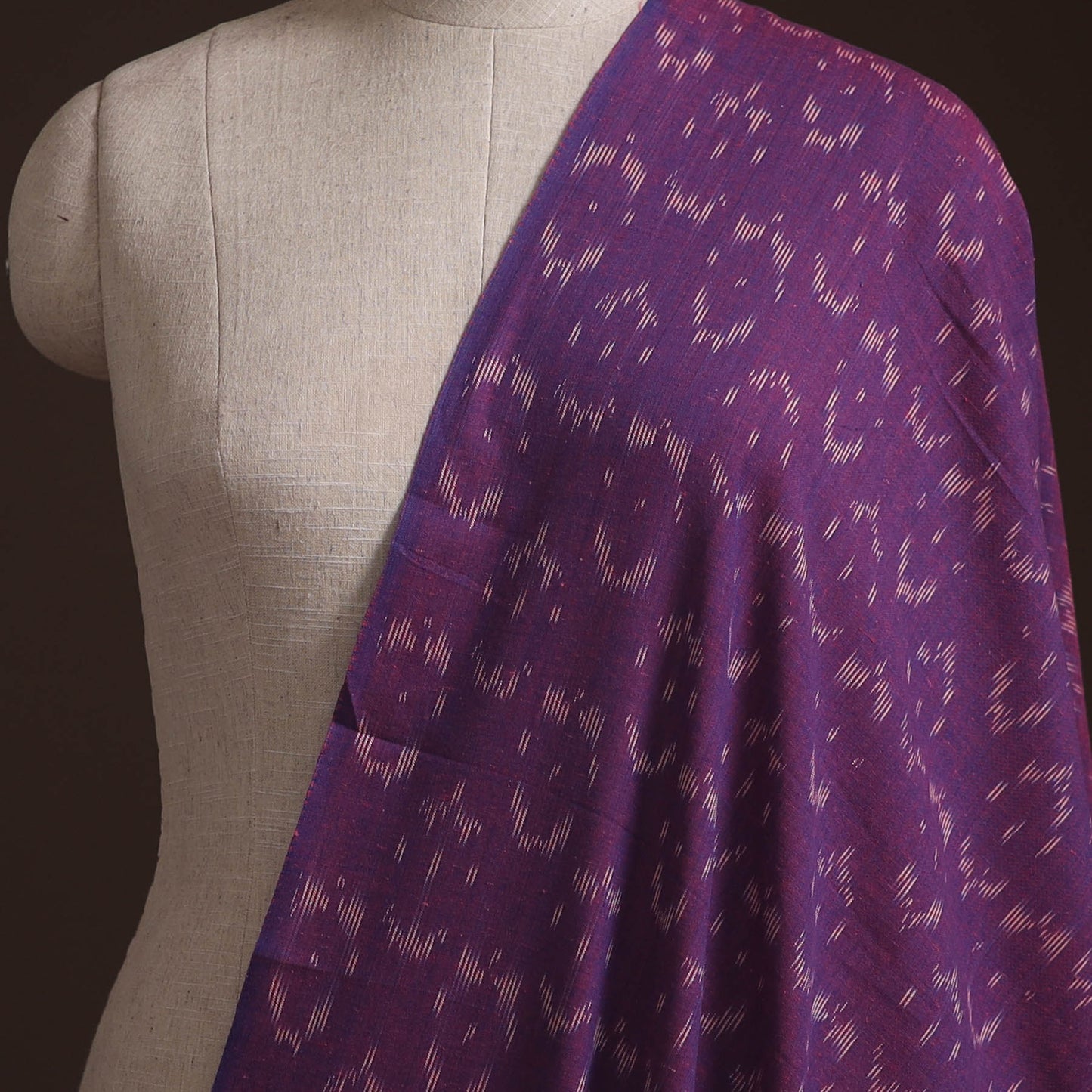 Pochampally Ikat Woven Cotton Fabric 19