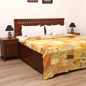 Khambadiya Tagai Patchwork Quilt / Gudri / Blanket 46
