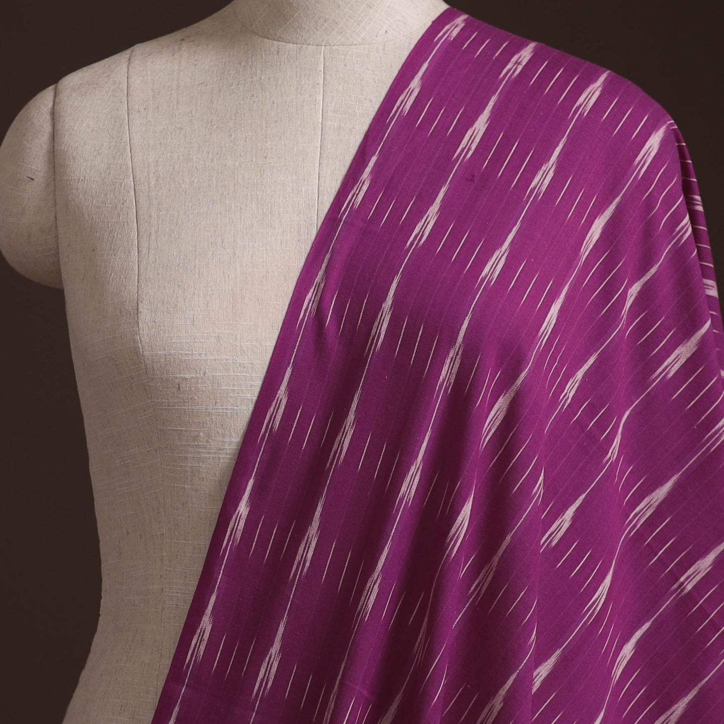 Pochampally Ikat Woven Cotton Fabric 21