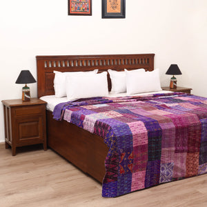 Khambadiya Tagai Patchwork Quilt / Gudri / Blanket 47