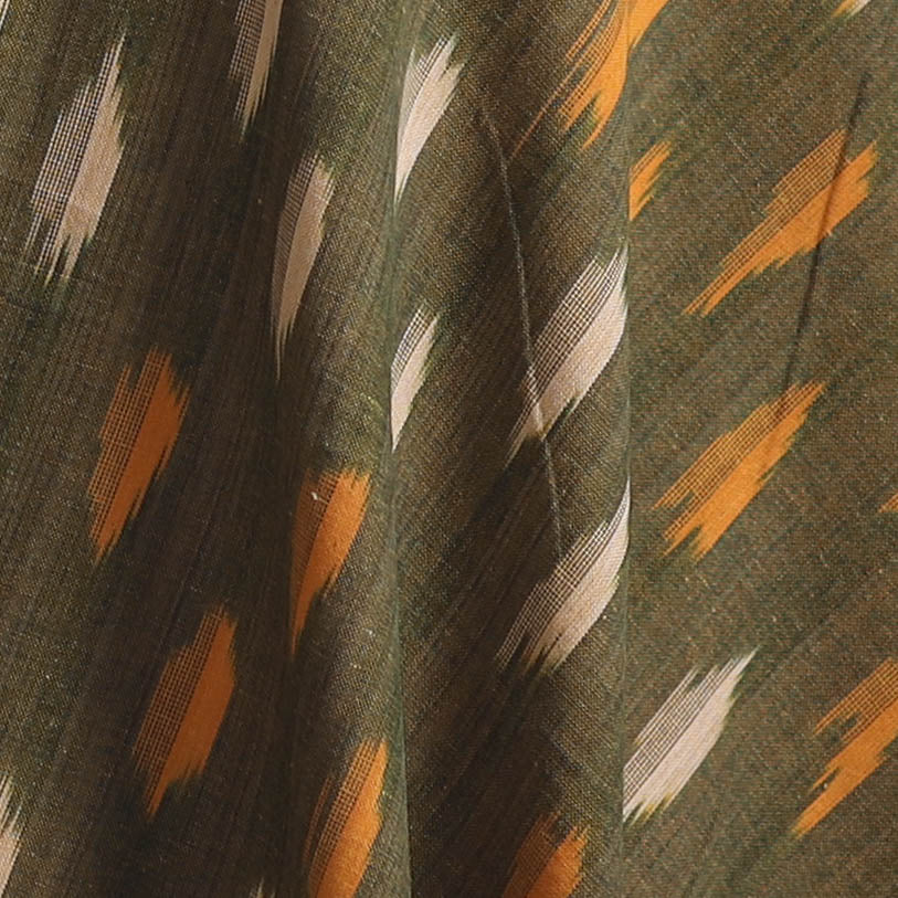 Pochampally Ikat Woven Cotton Fabric 23