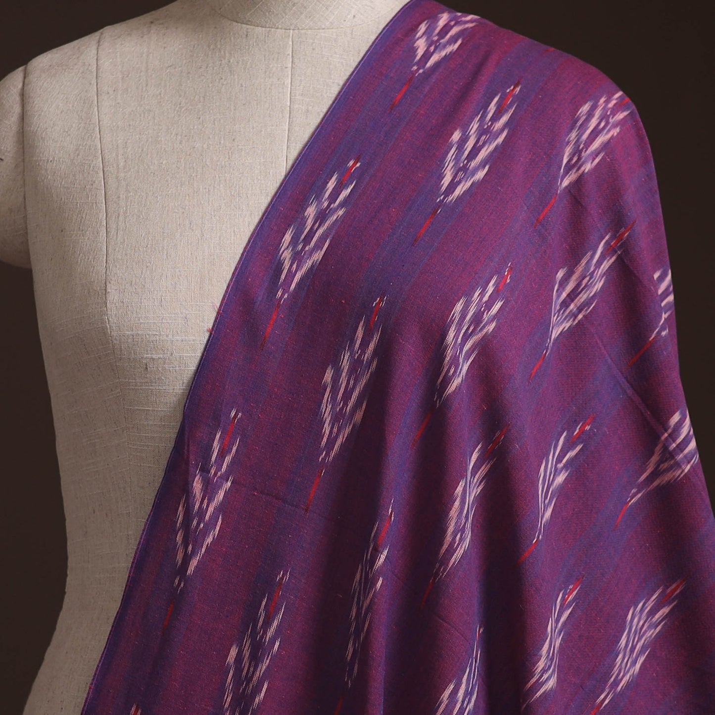 Pochampally Ikat Woven Cotton Fabric 24