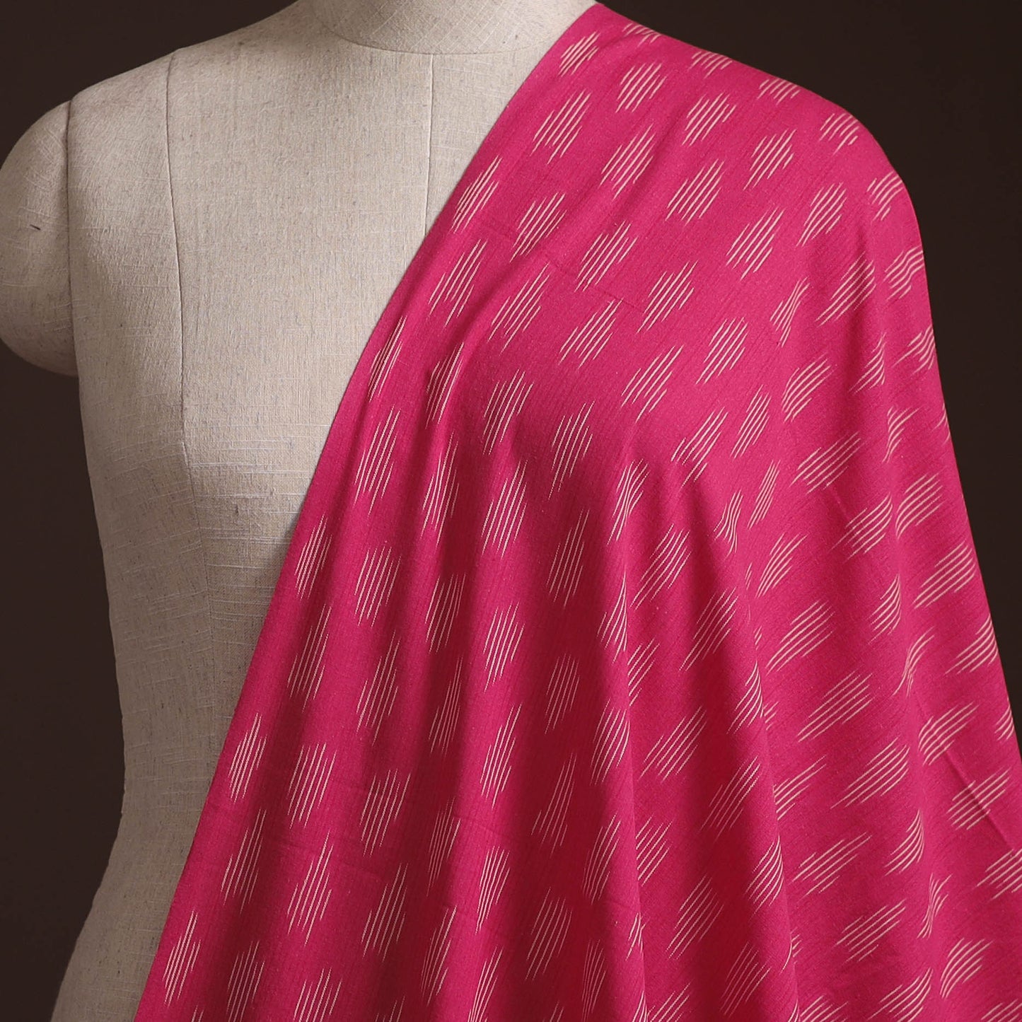 Pochampally Ikat Woven Cotton Fabric 26