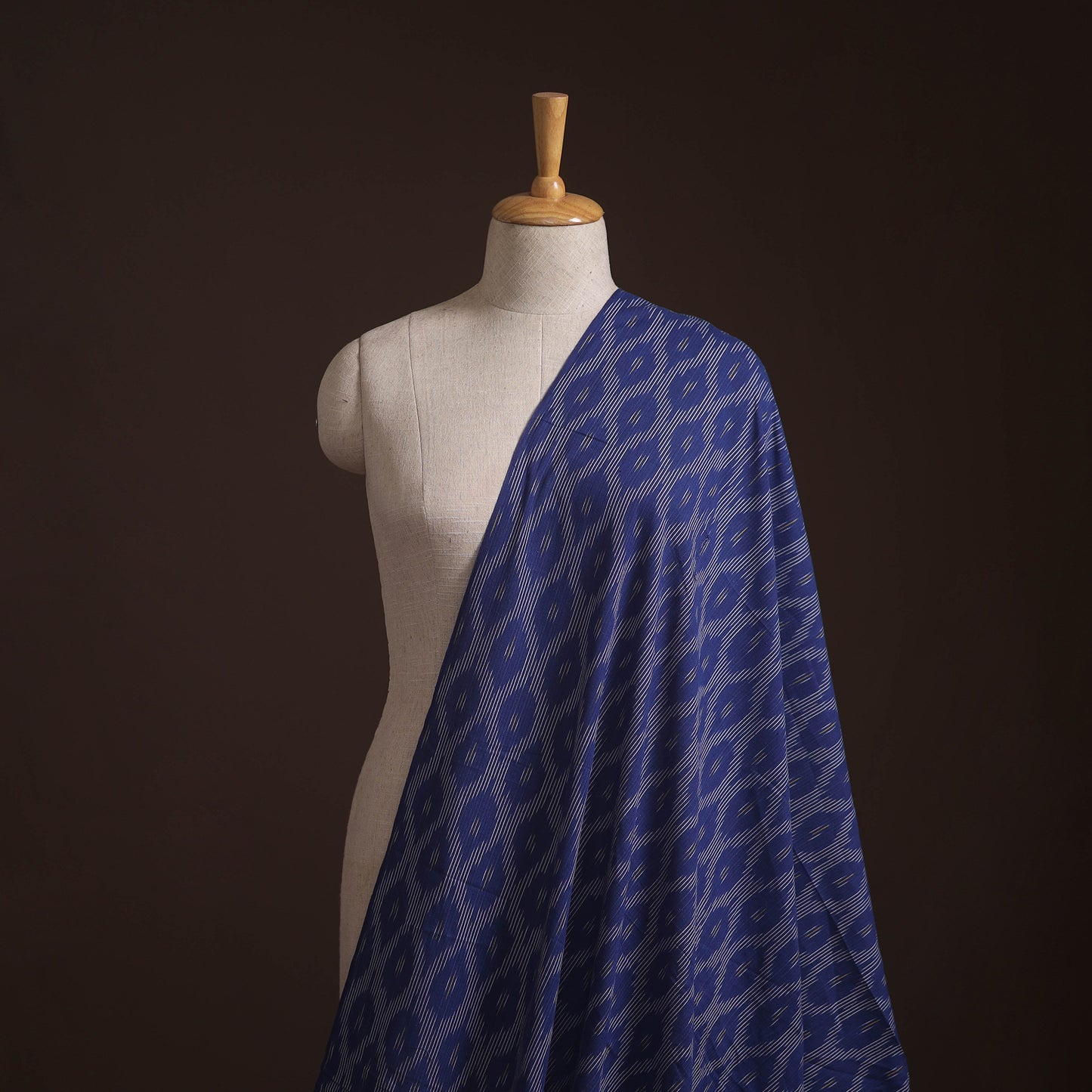 Pochampally Ikat Woven Cotton Fabric 27