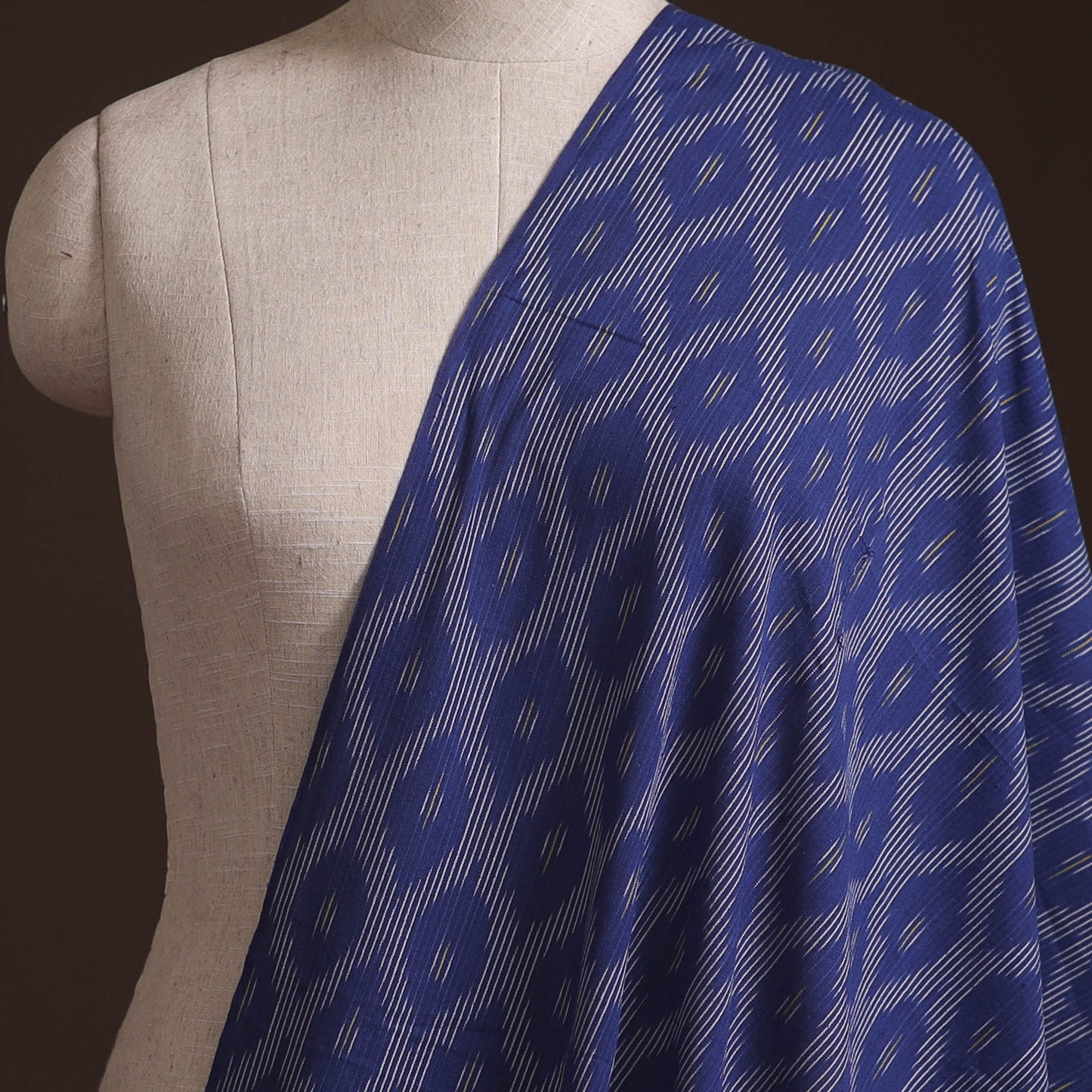 Pochampally Ikat Woven Cotton Fabric 27