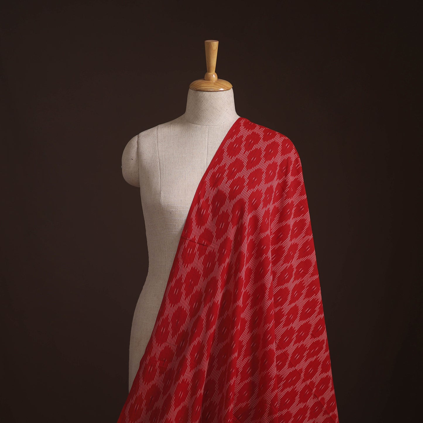 Pochampally Ikat Woven Cotton Fabric 32
