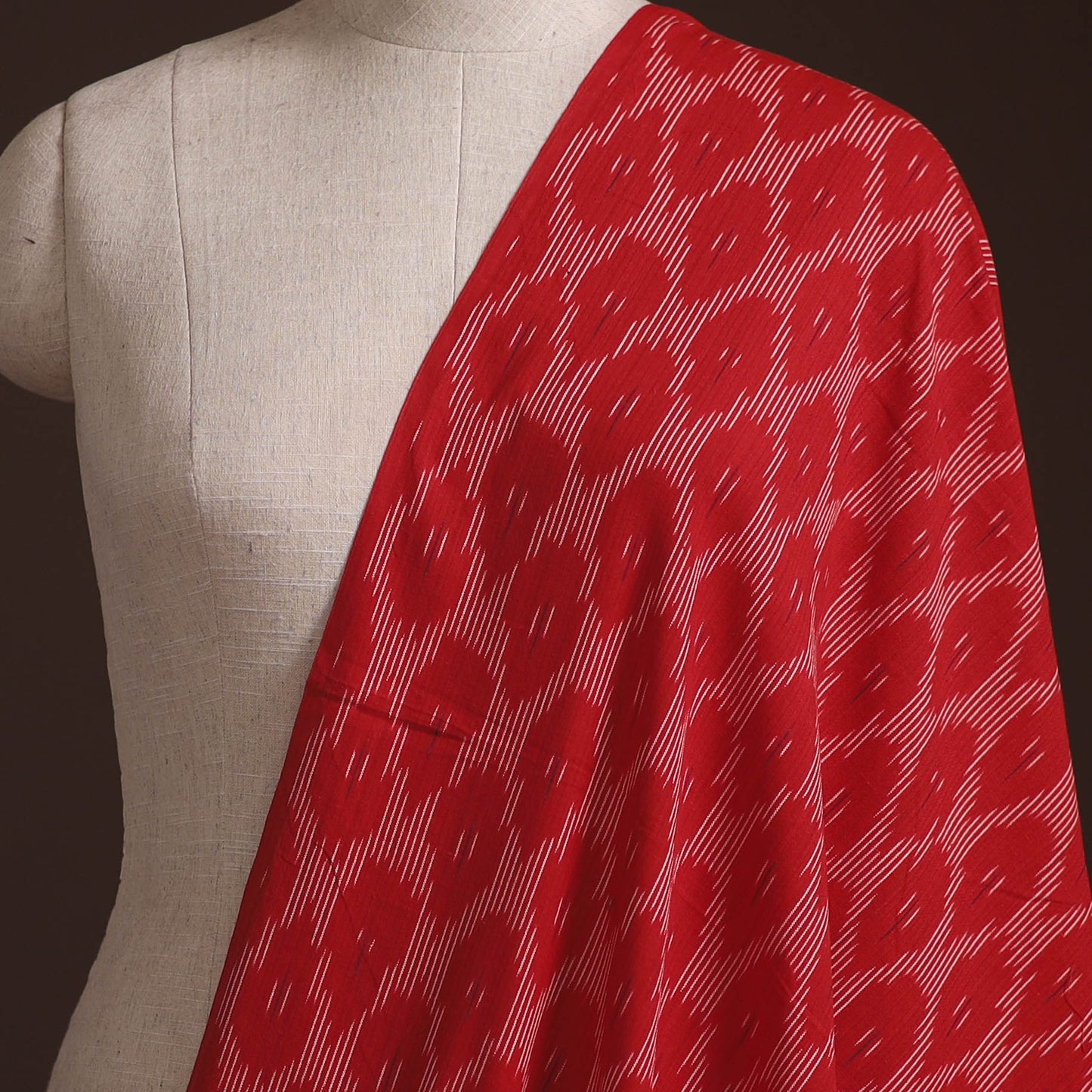 Pochampally Ikat Woven Cotton Fabric 32