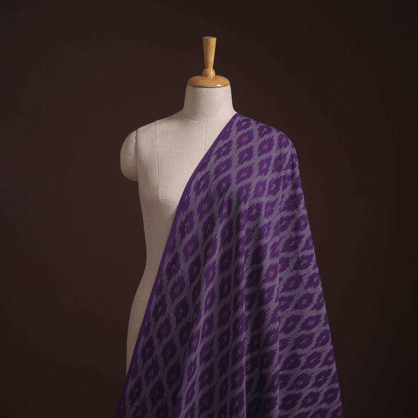 Pochampally Ikat Woven Cotton Fabric 33
