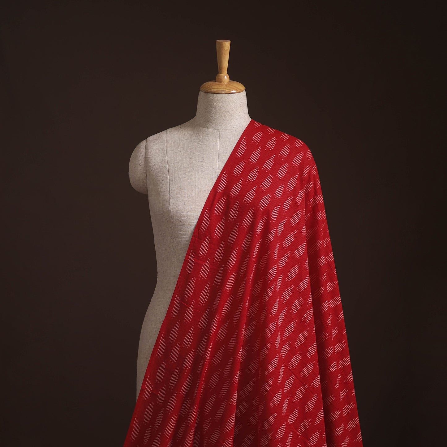 Pochampally Ikat Woven Cotton Fabric 34