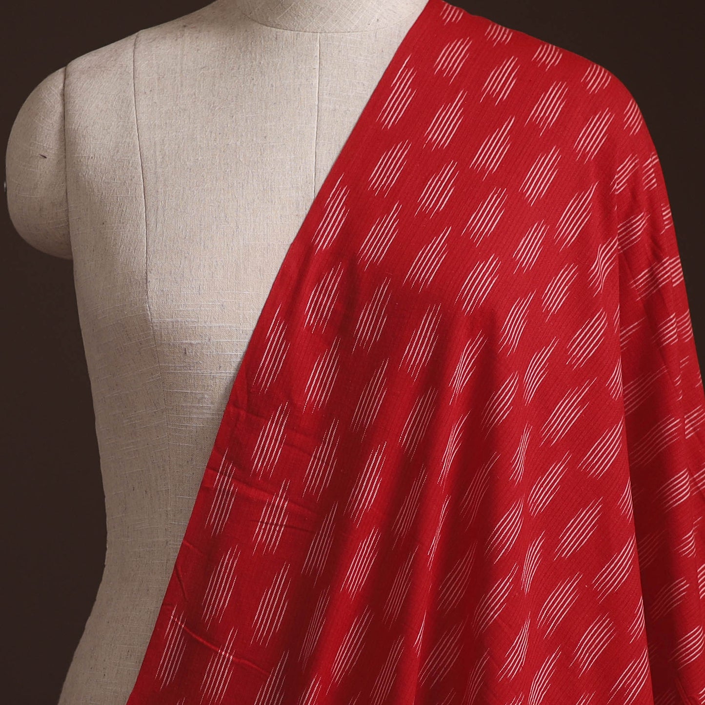 Pochampally Ikat Woven Cotton Fabric 34