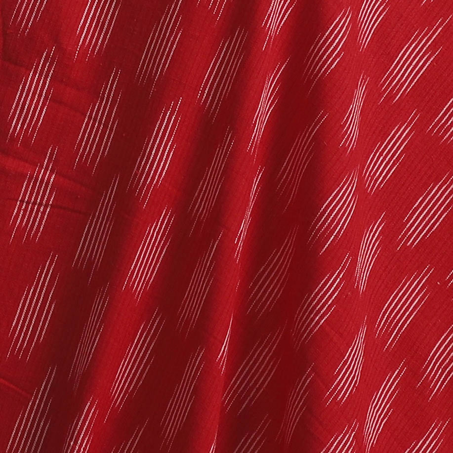 Pochampally Ikat Woven Cotton Fabric 34