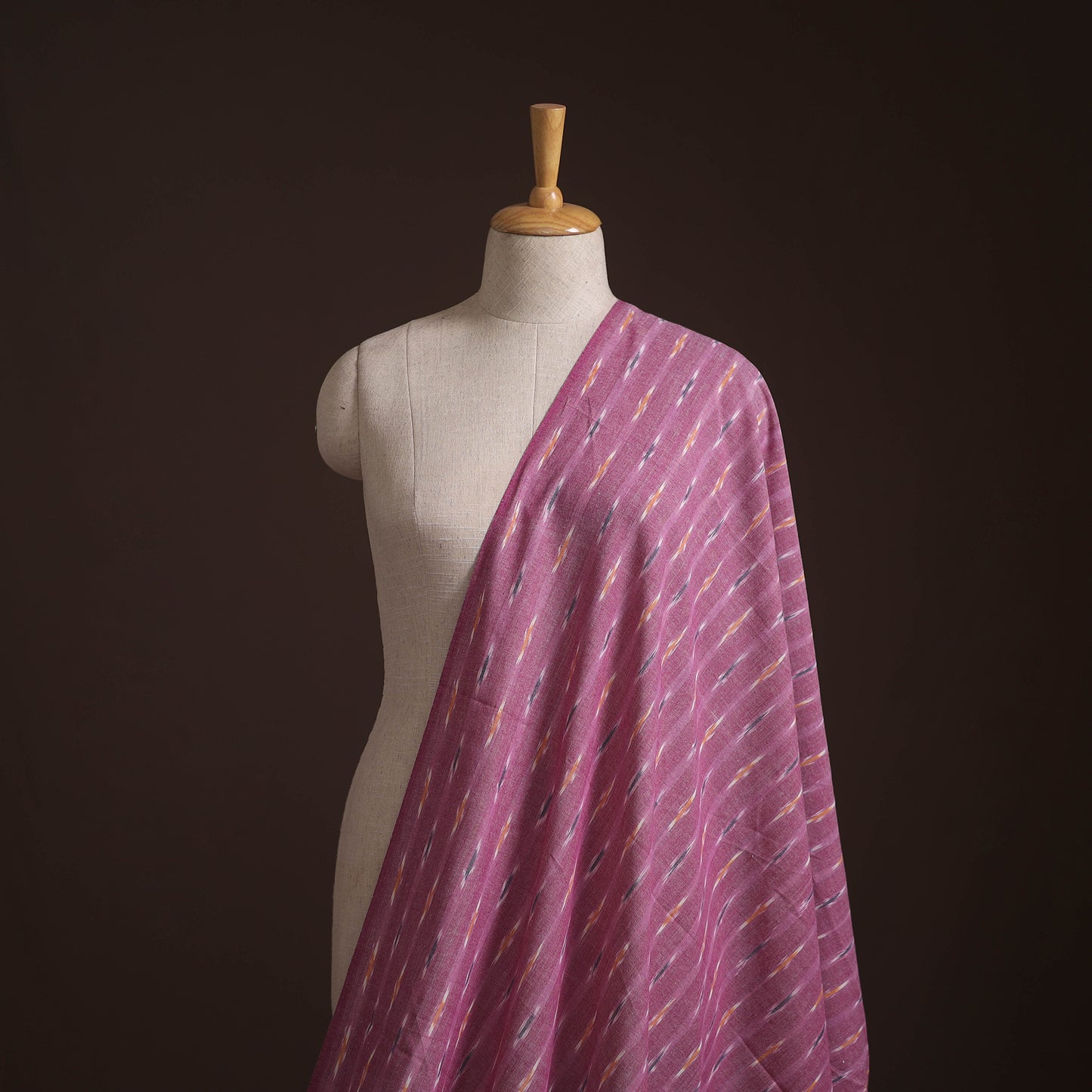 Pochampally Ikat Woven Cotton Fabric 36