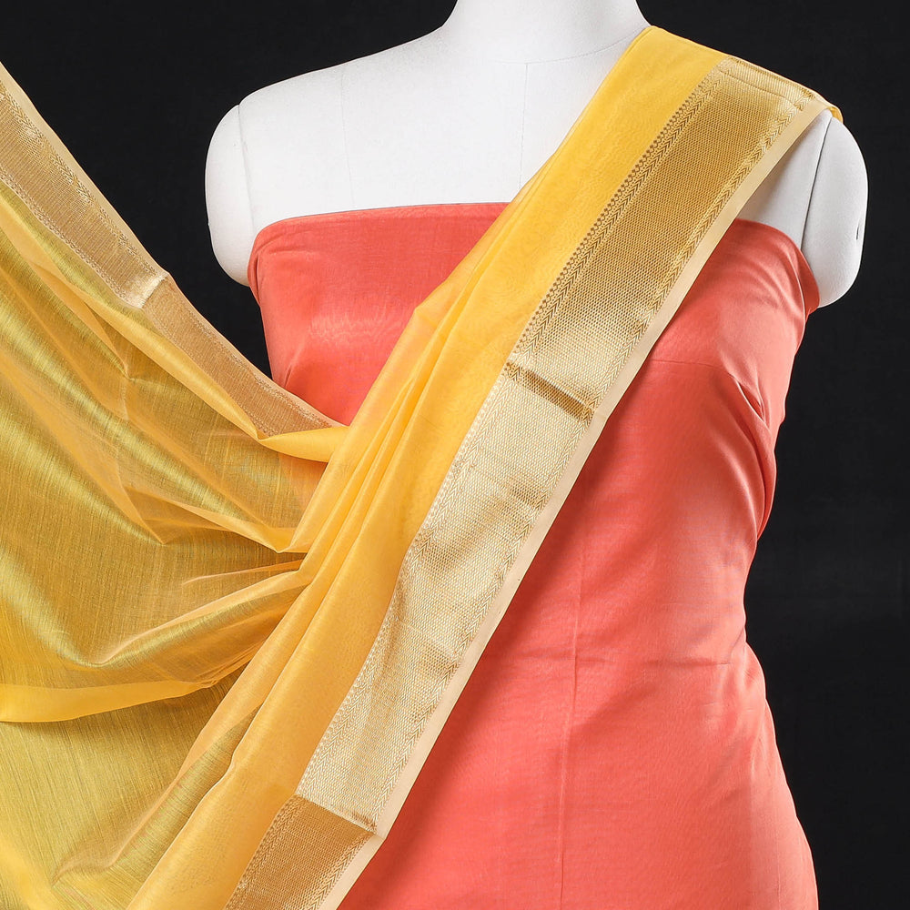 maheshwari silk dress material