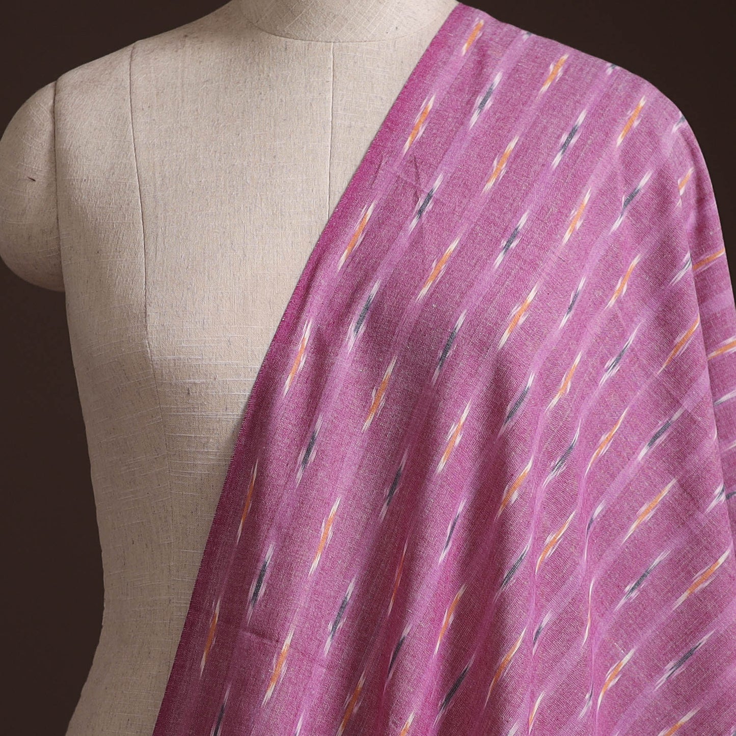Pochampally Ikat Woven Cotton Fabric 36