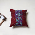 Kutch Dhebariya Hand Embroidery Cushion Cover (16 x 16 in) 14