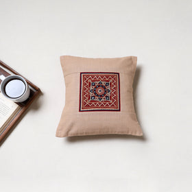 Kutch Rabari Hand Embroidery Cushion Cover (12 x 12 in) 04