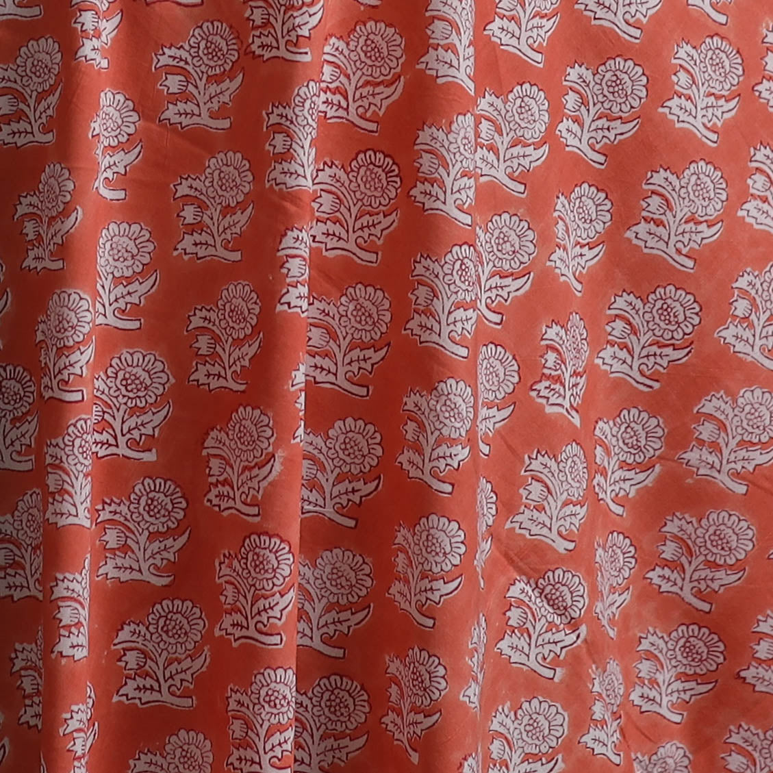 Sanganeri Hand Block Print Cotton Fabric 03