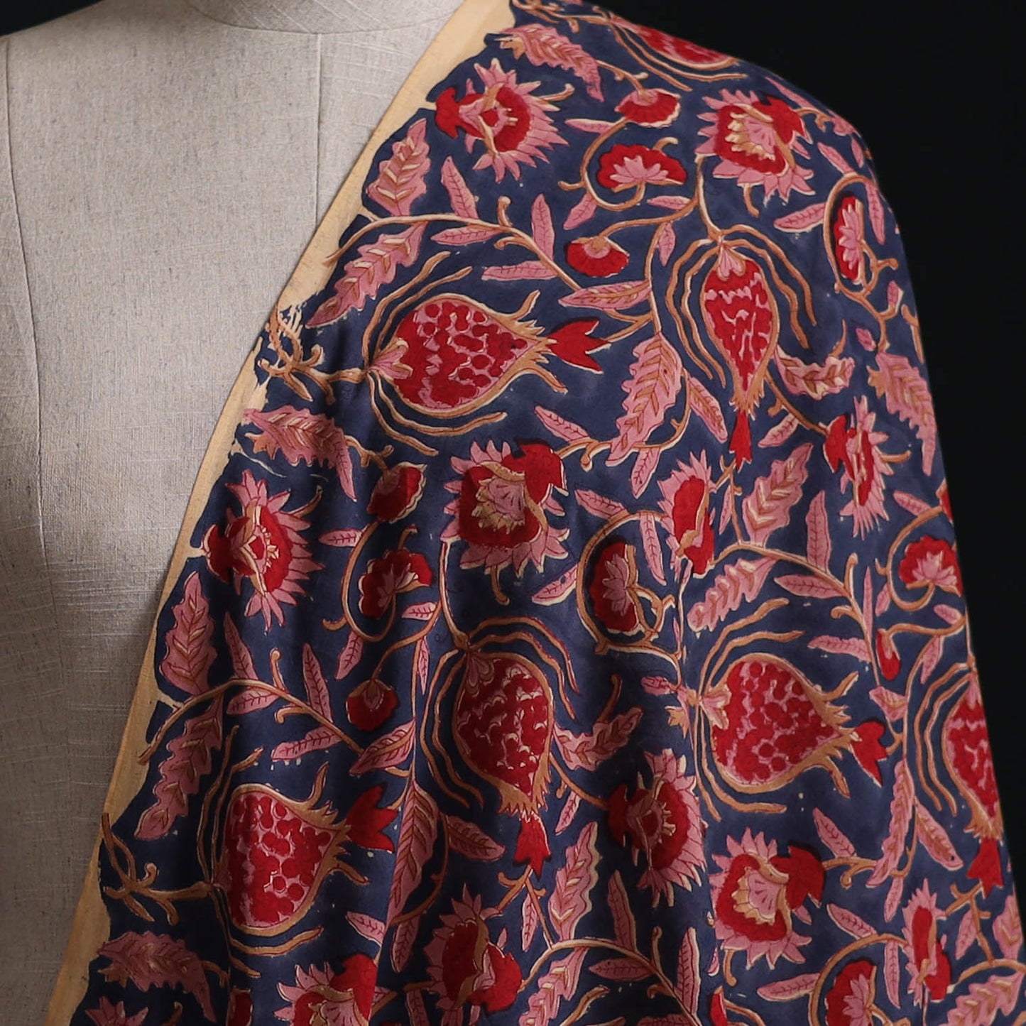 Sanganeri Hand Block Print Cotton Fabric 08