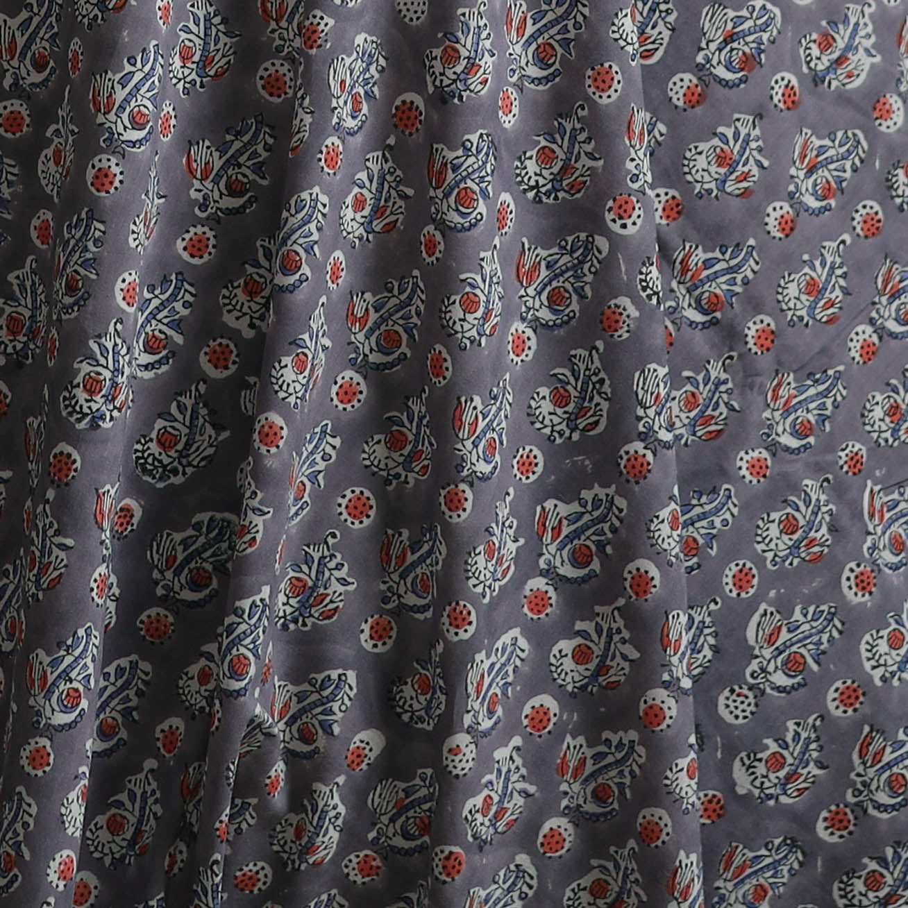 Sanganeri Hand Block Print Cotton Fabric 12