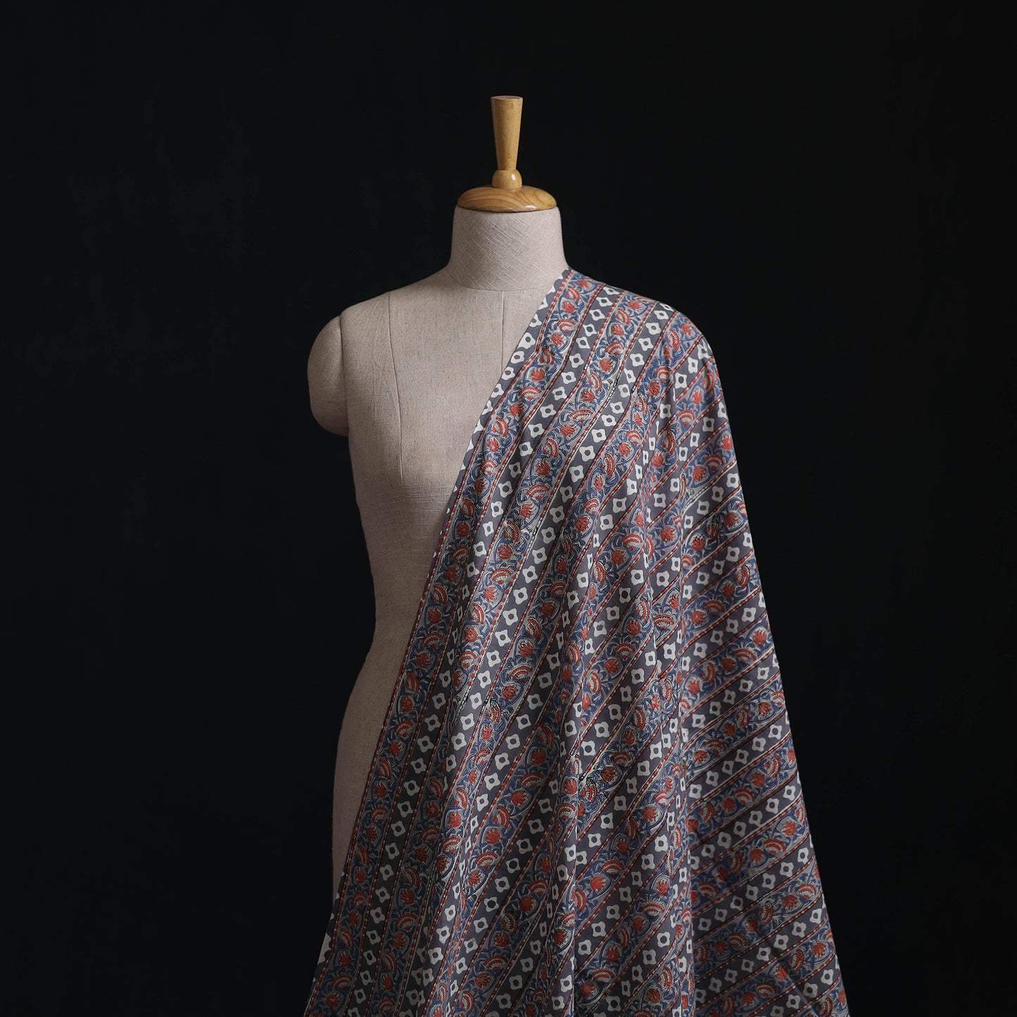Sanganeri Hand Block Print Cotton Fabric 13