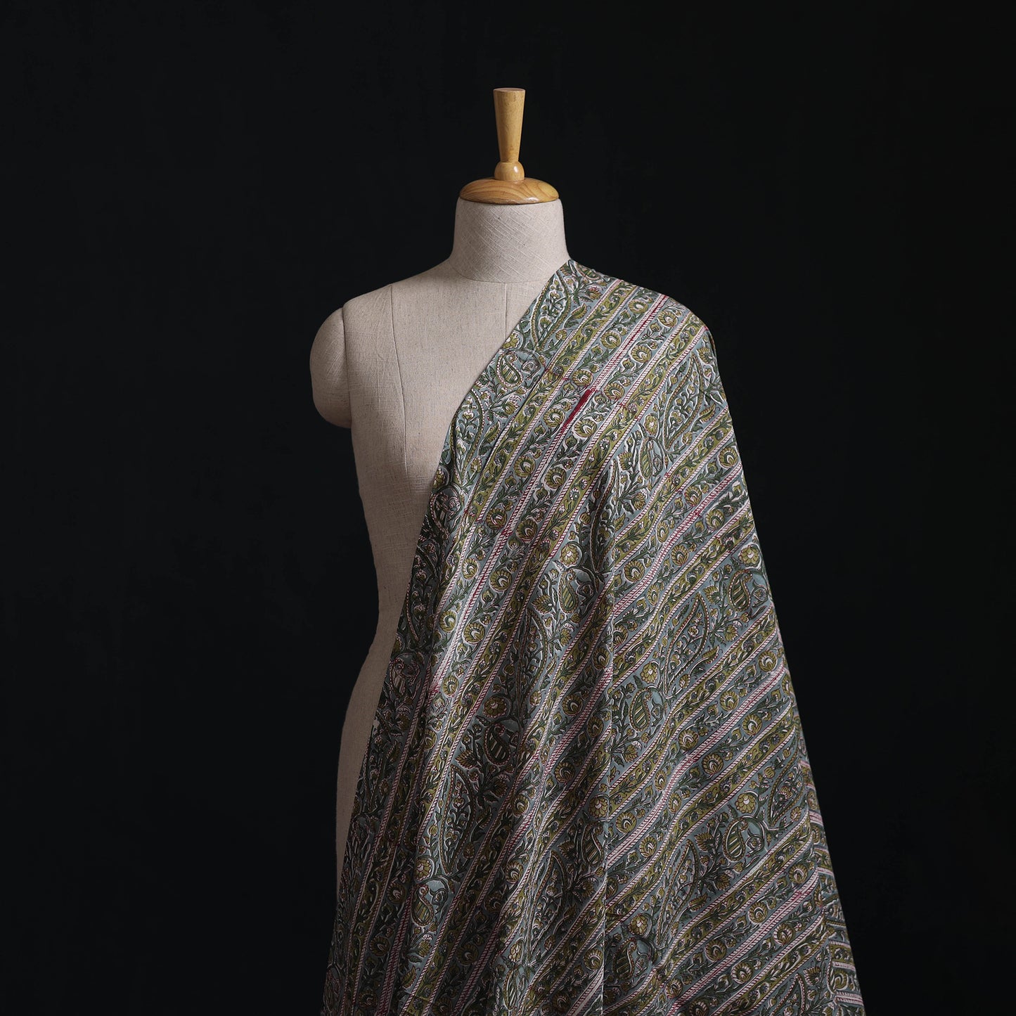 Sanganeri Hand Block Print Cotton Fabric 18