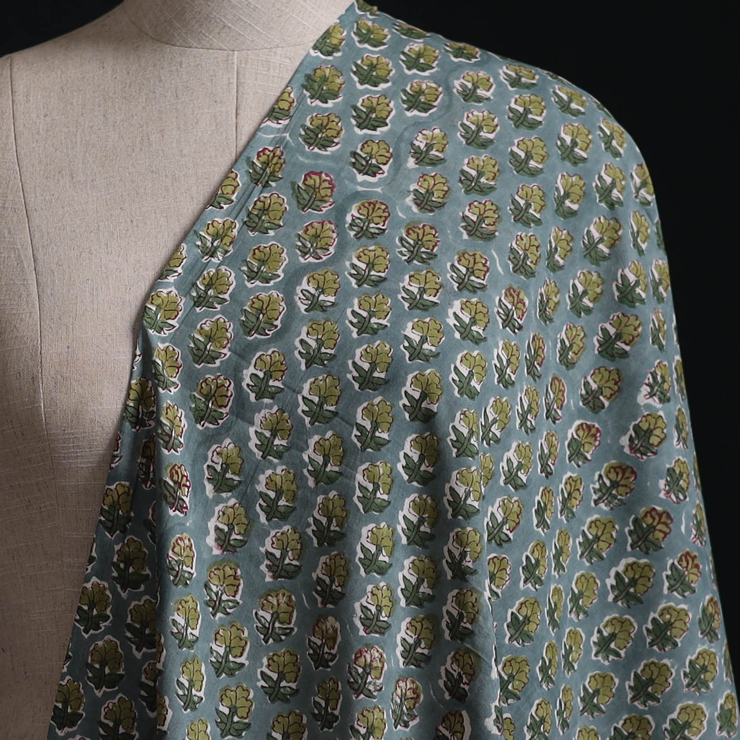 Sanganeri Hand Block Print Cotton Fabric 19