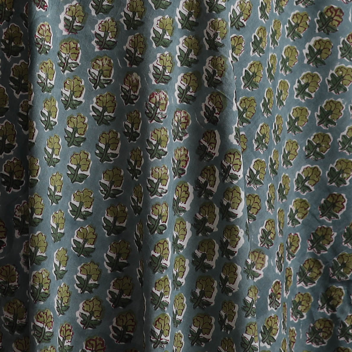Sanganeri Hand Block Print Cotton Fabric 19