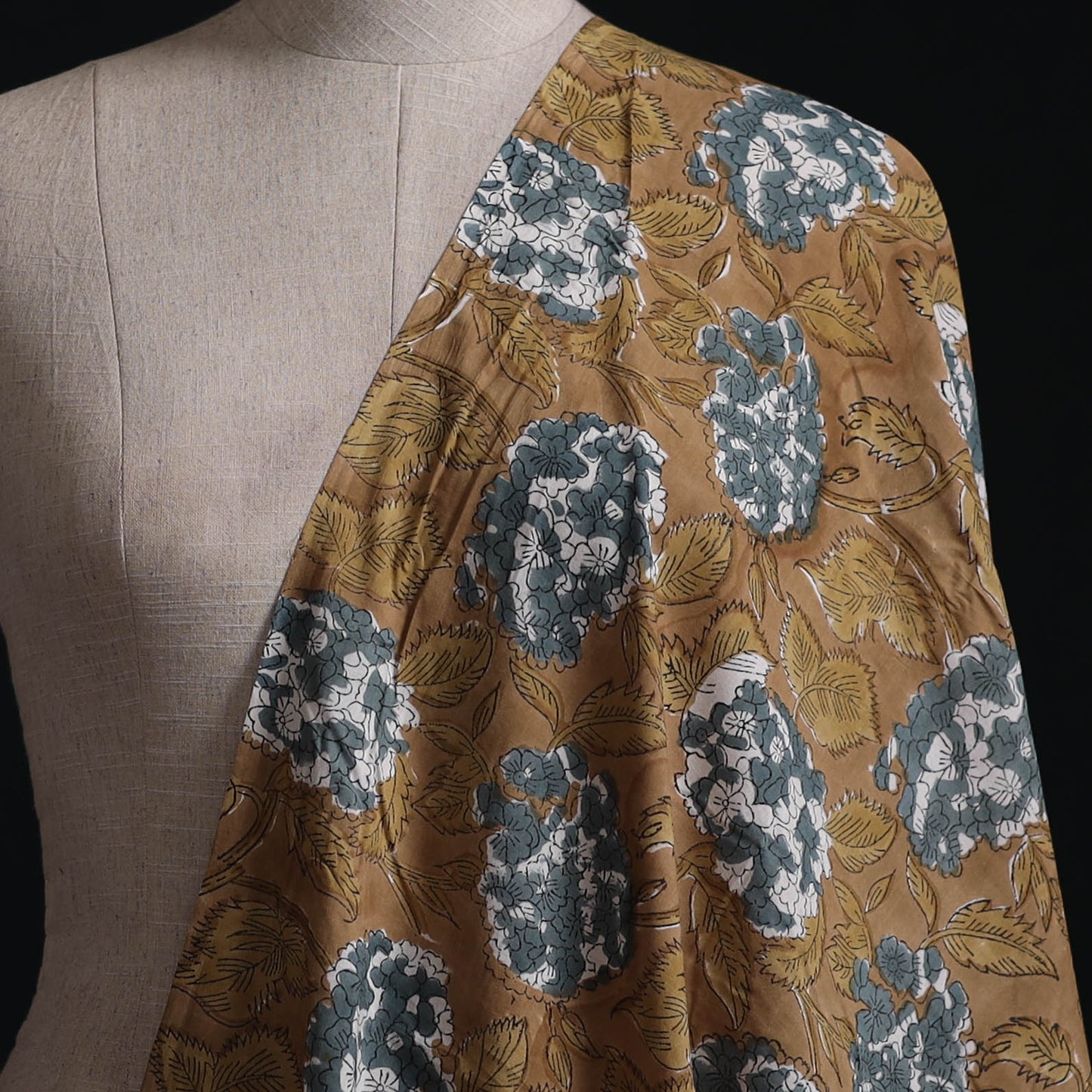 Sanganeri Hand Block Print Cotton Fabric 21