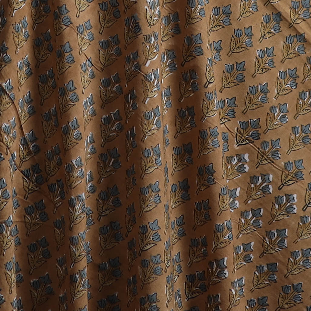 Sanganeri Hand Block Print Cotton Fabric 22