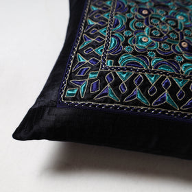 Kutch Pakko Hand Embroidery Cushion Cover (12 x 12 in) 05