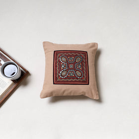 Kutch Rabari Hand Embroidery Cushion Cover (12 x 12 in) 01