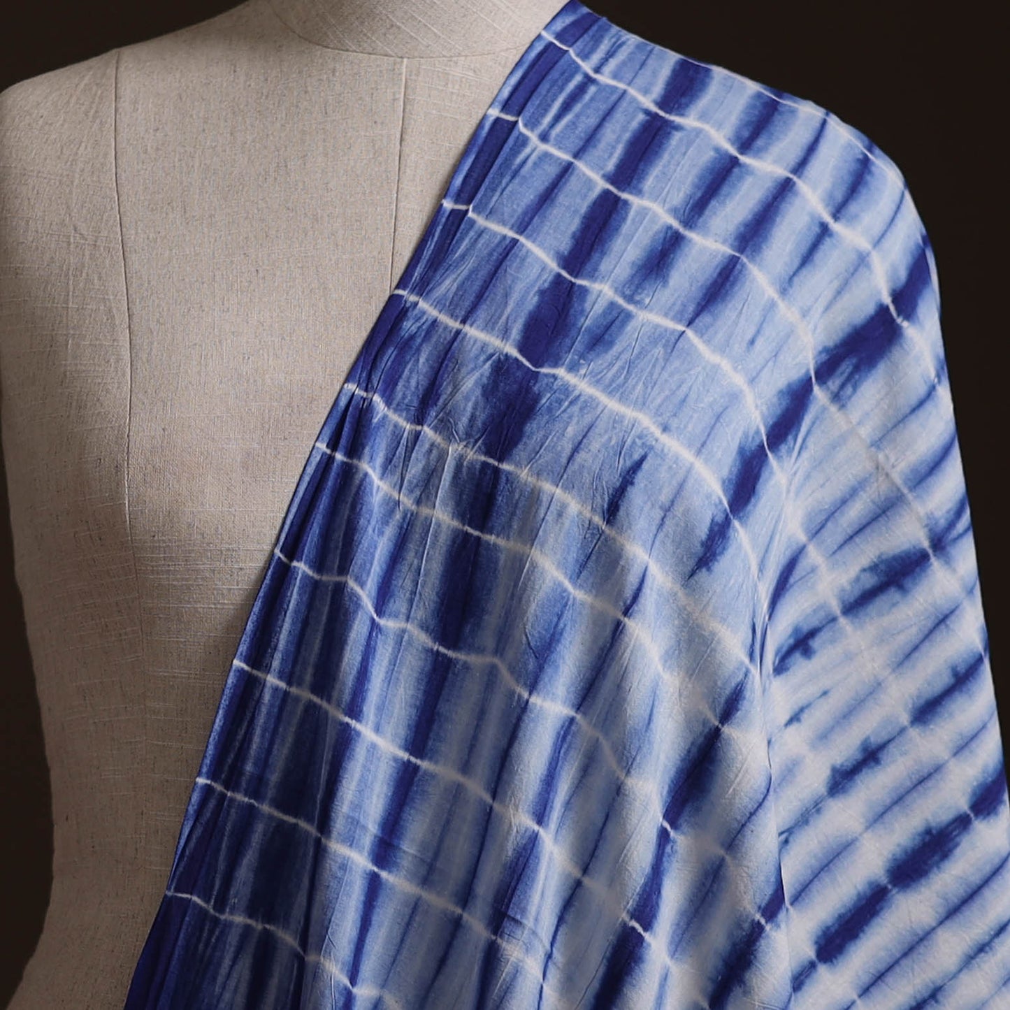 Shibori Tie-Dye Pure Cotton Fabric 08