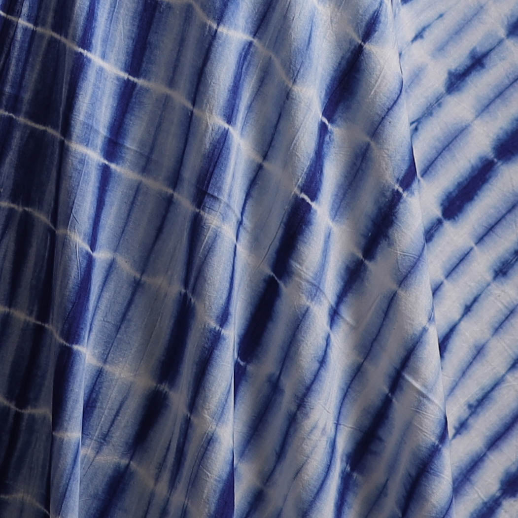 Shibori Tie-Dye Pure Cotton Fabric 08