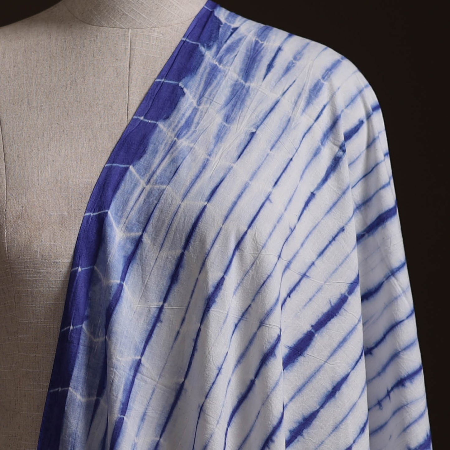 Shibori Tie-Dye Pure Cotton Fabric 09