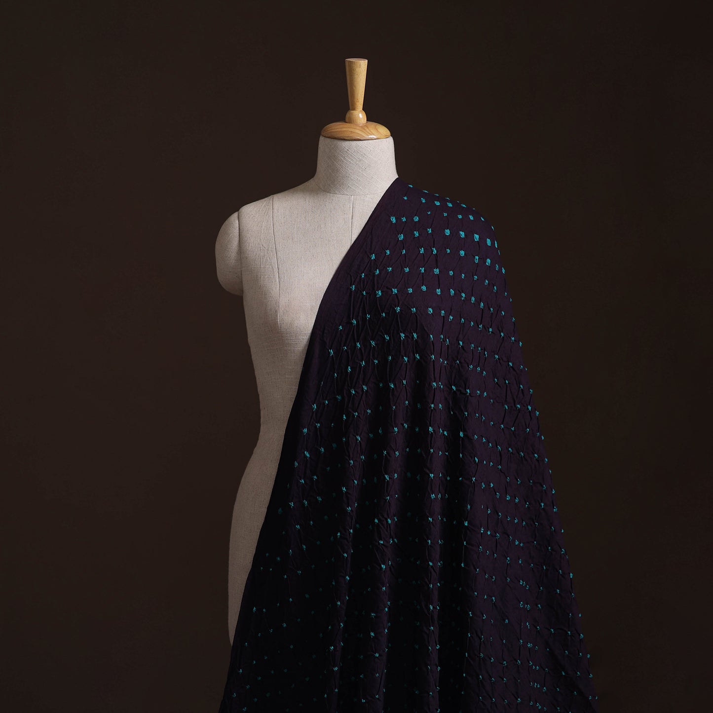 Kutch Tie-Dye Bandhani Cotton Fabric 02