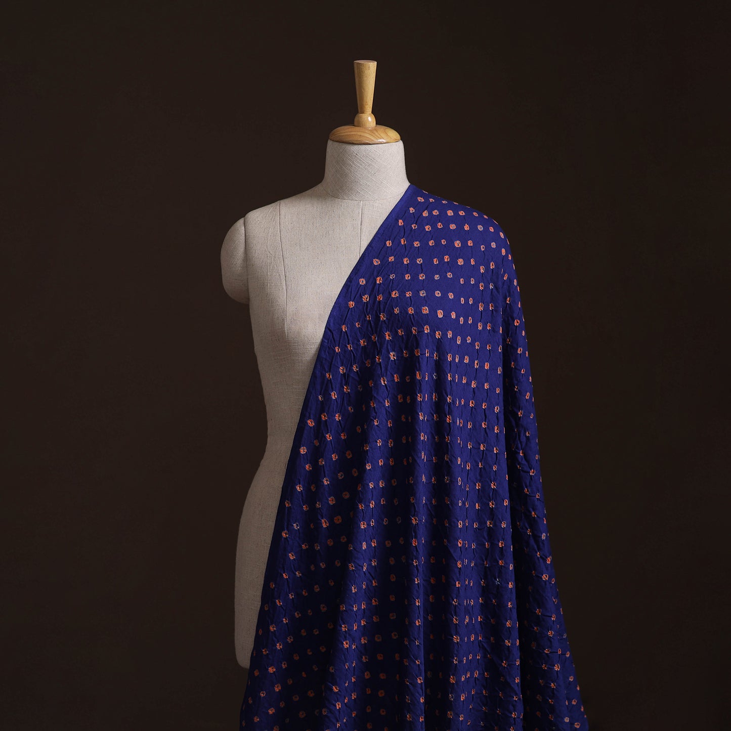 Kutch Tie-Dye Bandhani Cotton Fabric 07