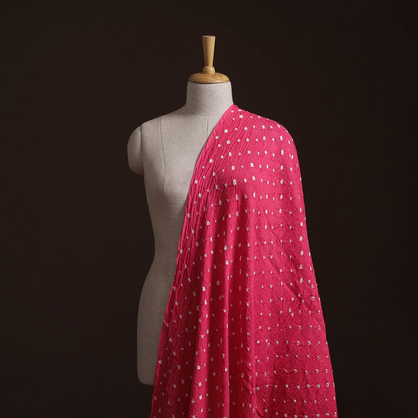 Kutch Tie-Dye Bandhani Cotton Fabric 11