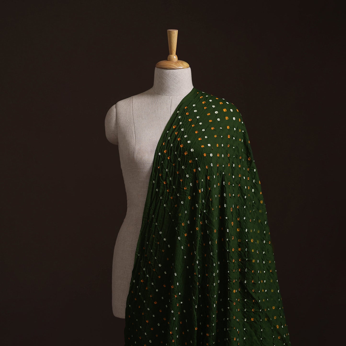 Kutch Tie-Dye Bandhani Cotton Fabric 18